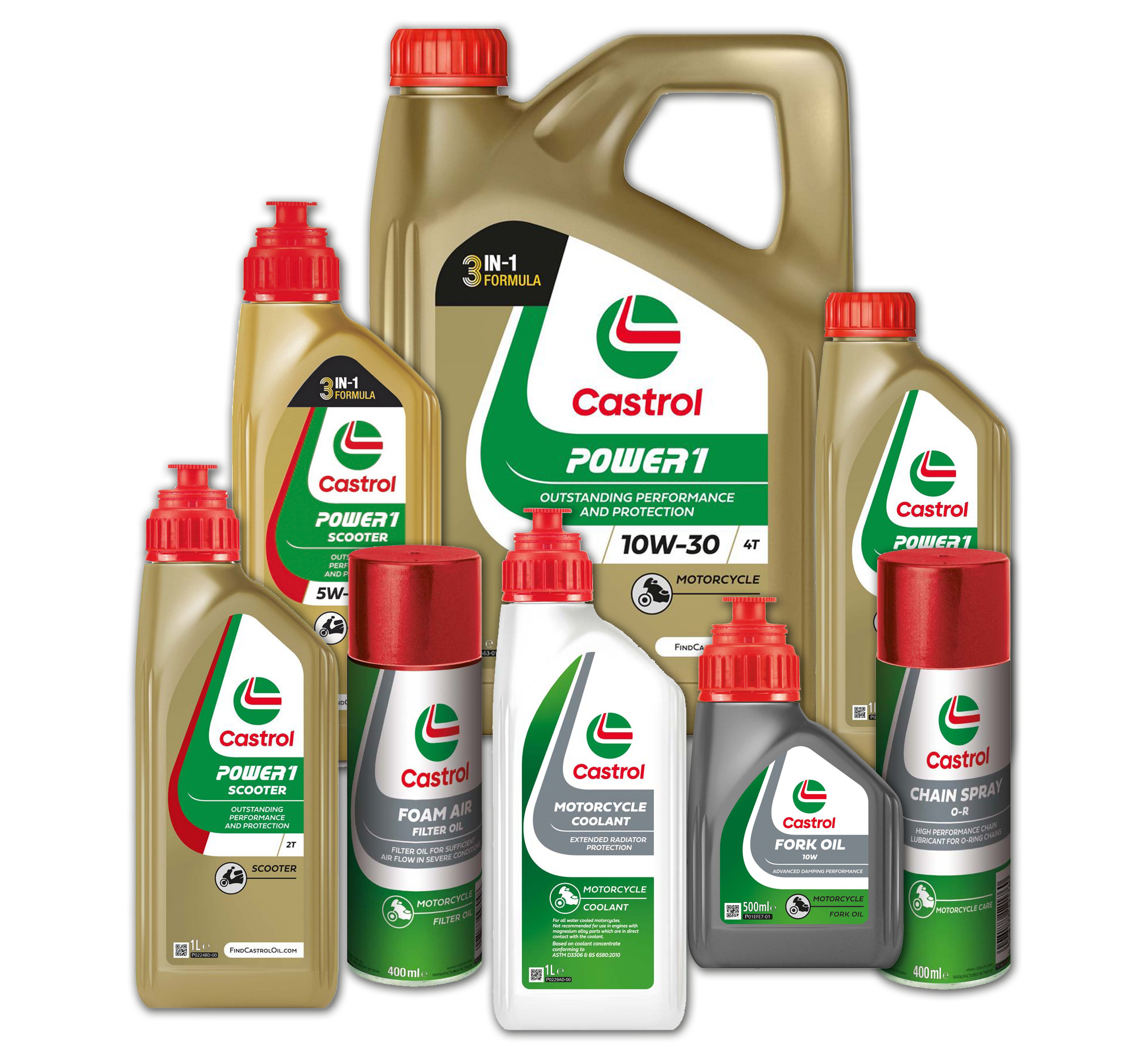 Lubricantes de moto Castrol