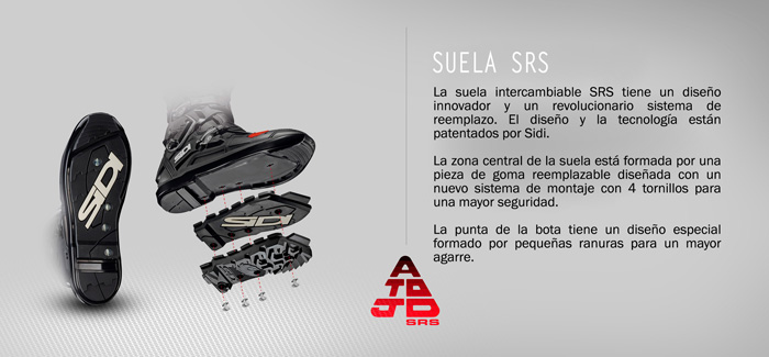 Bota de moto Sidi Atojo SRS